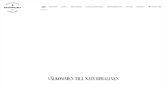Desktop Screenshot of naturpralinen.se